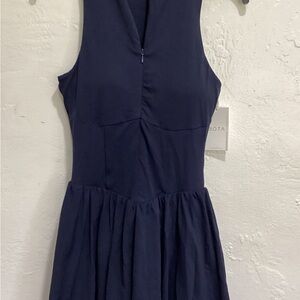 Women’s Navy Sleeveless Dress -